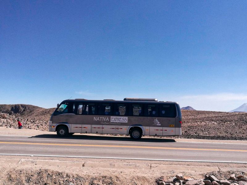 Bus Turístico Puno a Chivay