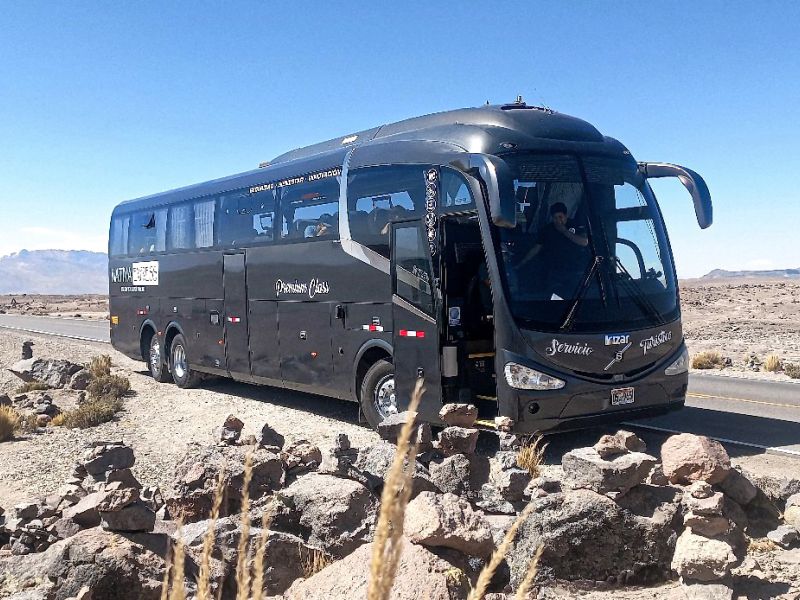 Bus Turístico Puno a Chivay