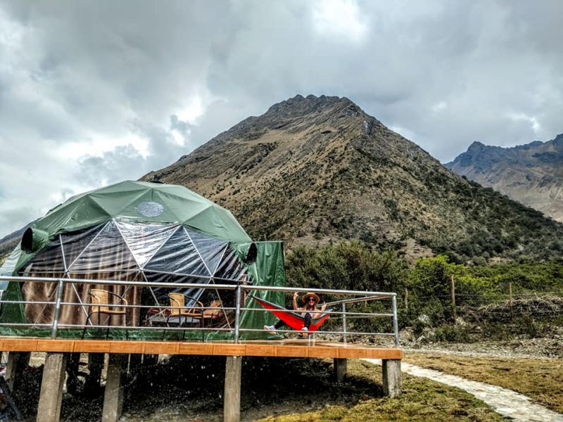 Humantay + Salkantay Trek 2 días y 1 noche - Skydome Standard