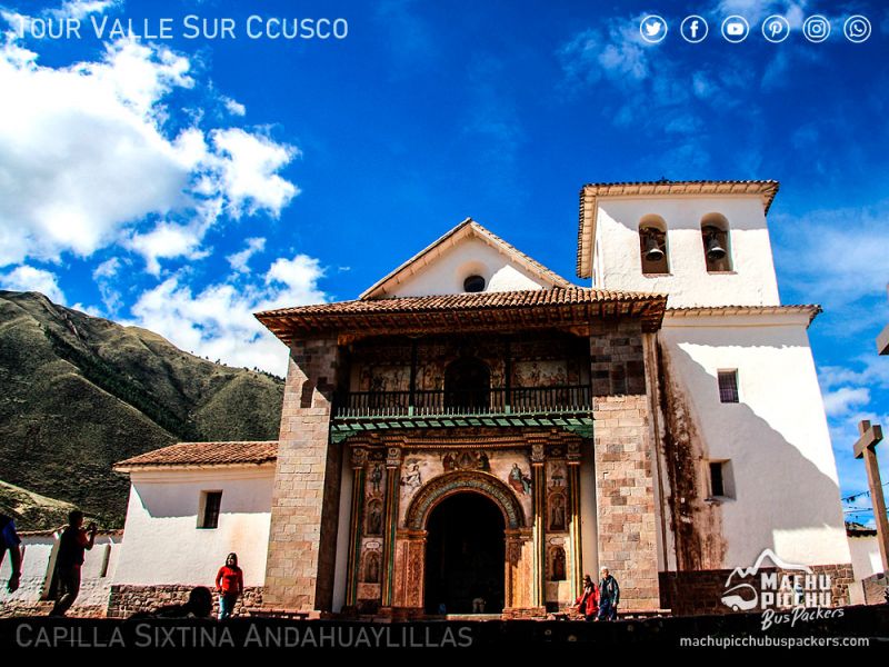 Tour Valle Sur de la ciudad de Cusco, Tipón, Pikillaqta, Capilla Andahuaylillas